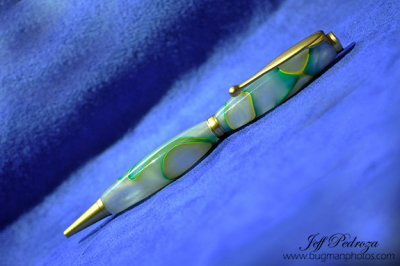 Acrylic pen -White,green,yellow