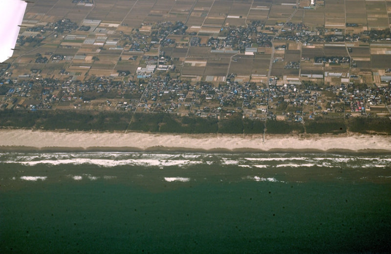 Pacific Ocean Coast of Japan, in Chiba