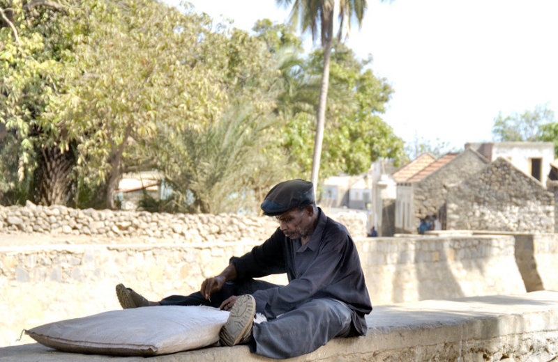 Working on the River Wall