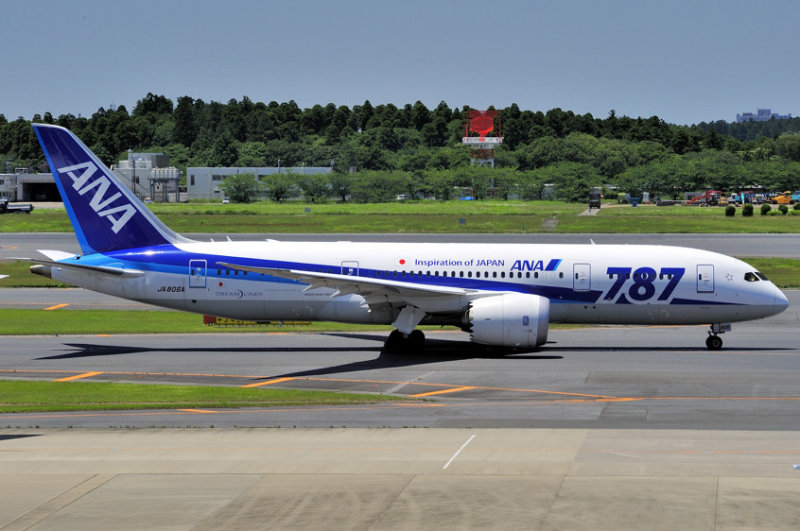 ANAs 787, JA808A