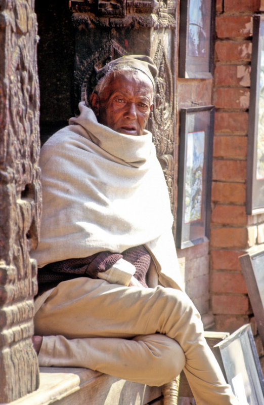 Nepali In Winter: Those Eyes Have Seen a Lot...