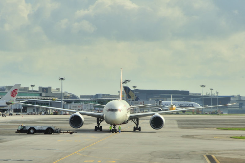 Air India B-787-8 Pushback