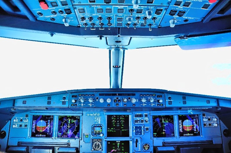 TAP A320, CS-TNU Cockpit