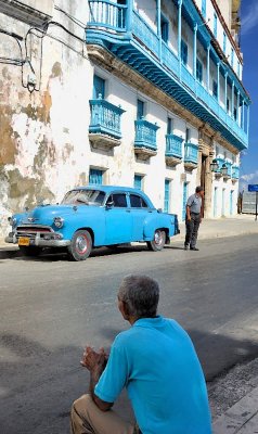 Blue House, Blue Car, Blue Shirt