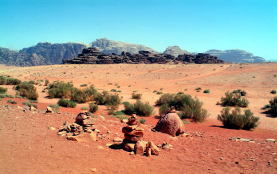 Wadi Rum Desert Marker