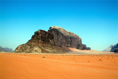 Wadi Rum Desert Mountain