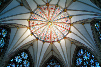 Ceiling of the Chapter, York Minster