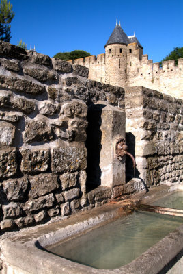 Fountain Outside Walls