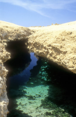 The Salt Water Caves on the Coral 