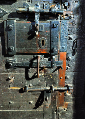 1000 Years Old Locks and Door