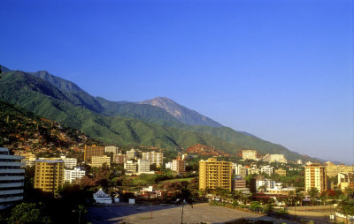 Sunrise On the Hills Around Caracas