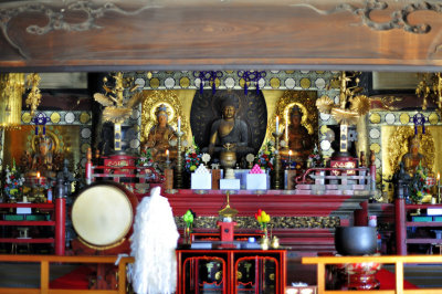 Budhist Shrine Interior
