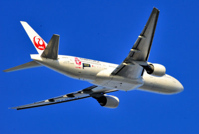 JAL's B-777, 2014 Winter Olympics