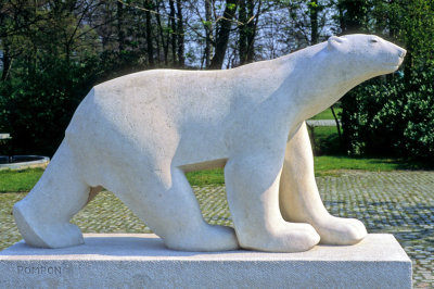 Pompon White Bear   
