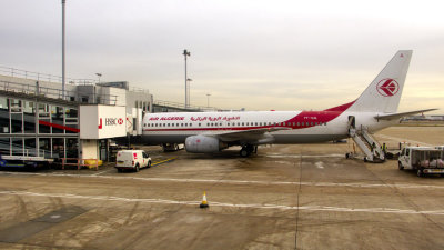 Air Algerie B-737/800 at Heathrow