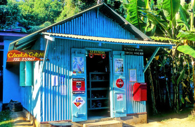 Seychelles Typical Shop 
