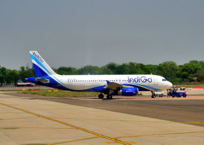 Indigo A320, VT-IGS Pushback