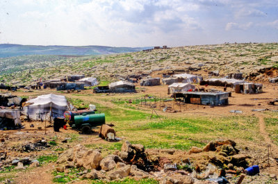Nomad Camp Behind Jerusalem, 1992
