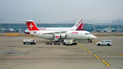 Swiss BA146 Jumbolino, HB-IXS