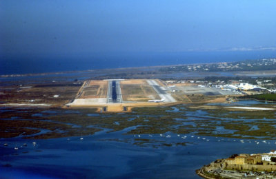 Faro Airport on Final