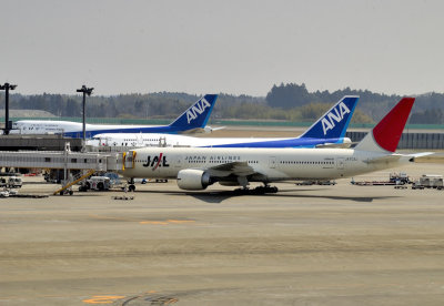 JAL's New B-777/200, JA703J