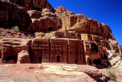 Bedouins Were Still Living in Petra...