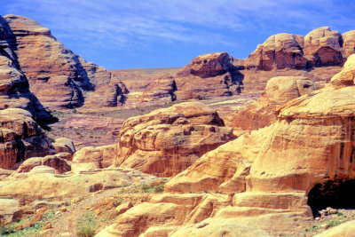 Petra Fabulous Rock Formations 