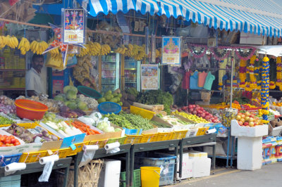 Indian Quarters Vegetable Stalls