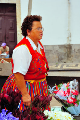 Typical Flower Seller