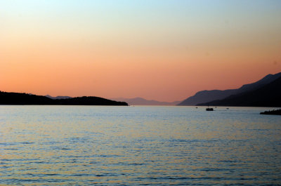 Adriatic Sea After Sunset