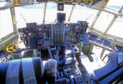 Lockheed Hercules Cockpit  