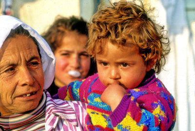 Grandmother And Baby