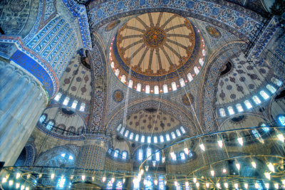 Blue Mosque Inside 
