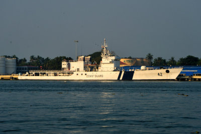 Indian Navy Coast Guard Cutter