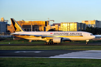 Singapore in Manila: B-777/200, 9V-SVE