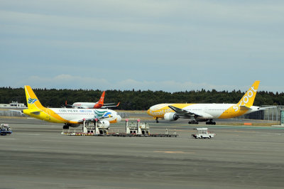 Scoot B-777, 9V-OTE, Leaving