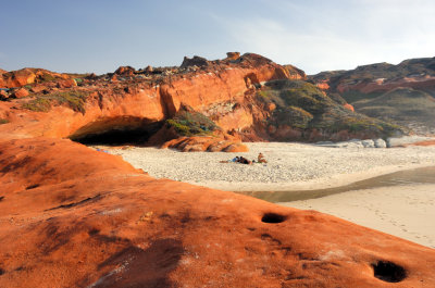 The Red Beach