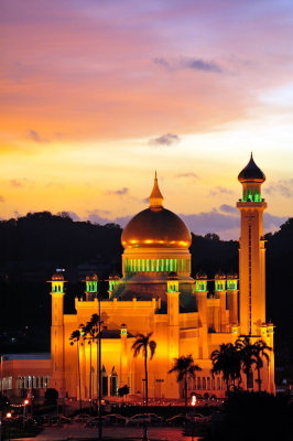 The Mosque at Sunset