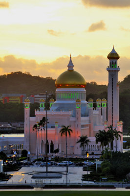 Sunset On The Mosque