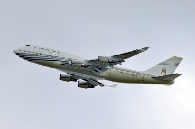 Boeing B-747/400, V8-ALI, a Sultan's Weekend Toy