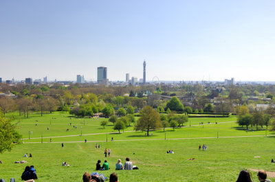 Park With A London View