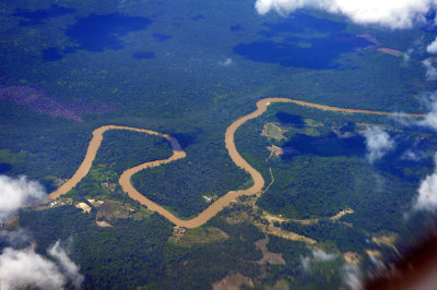 Winding River of Borneo