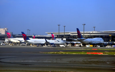 Delta Base At Narita Airport