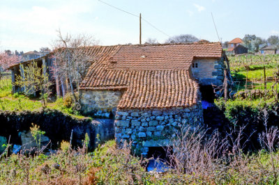 Water Mill of the Past 