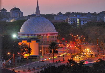 Bandar Downtown After Sunset