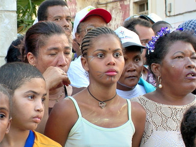 Pretty Young Girl, Watching a Parade