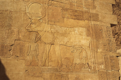 Cow God: Pharaon Drinking...
