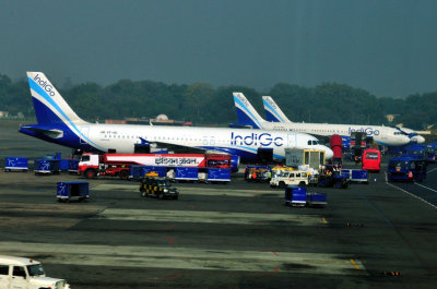 IndiGo A320, VT-IGI at IGIA Base