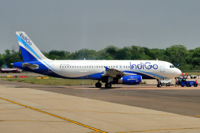 IndiGo A320, VT-IGS Pushback