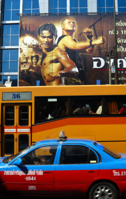 Thai Boxe, Bus, Taxi...